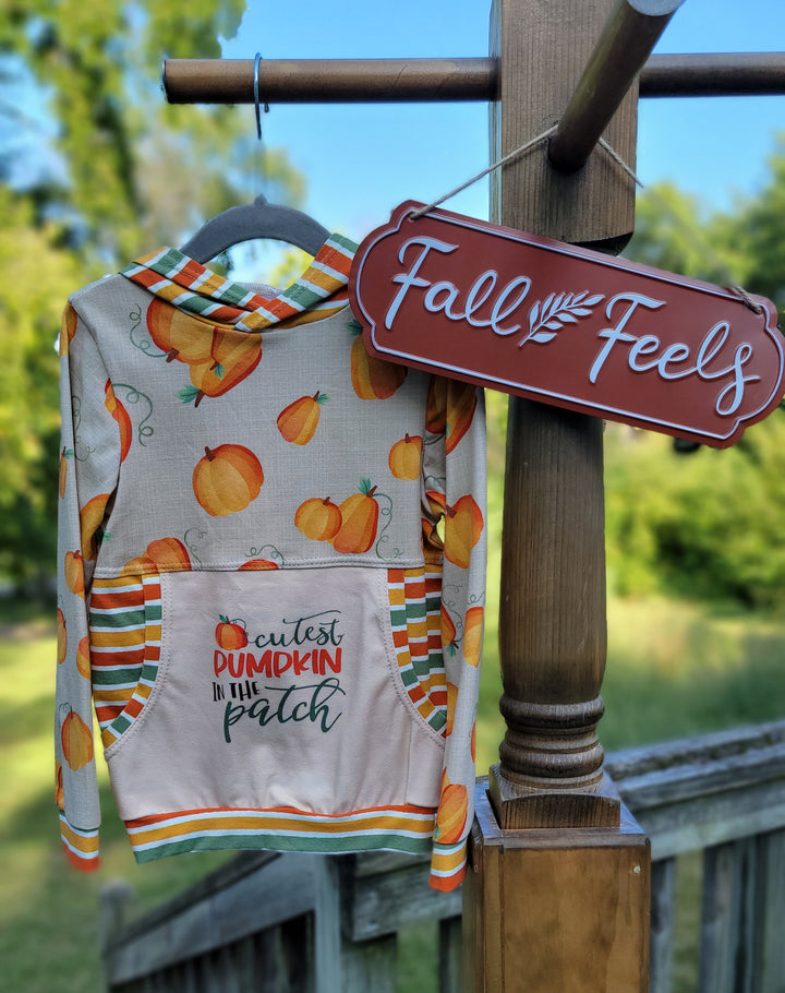 Cutest Pumpkin Candy Pocket Hoodie