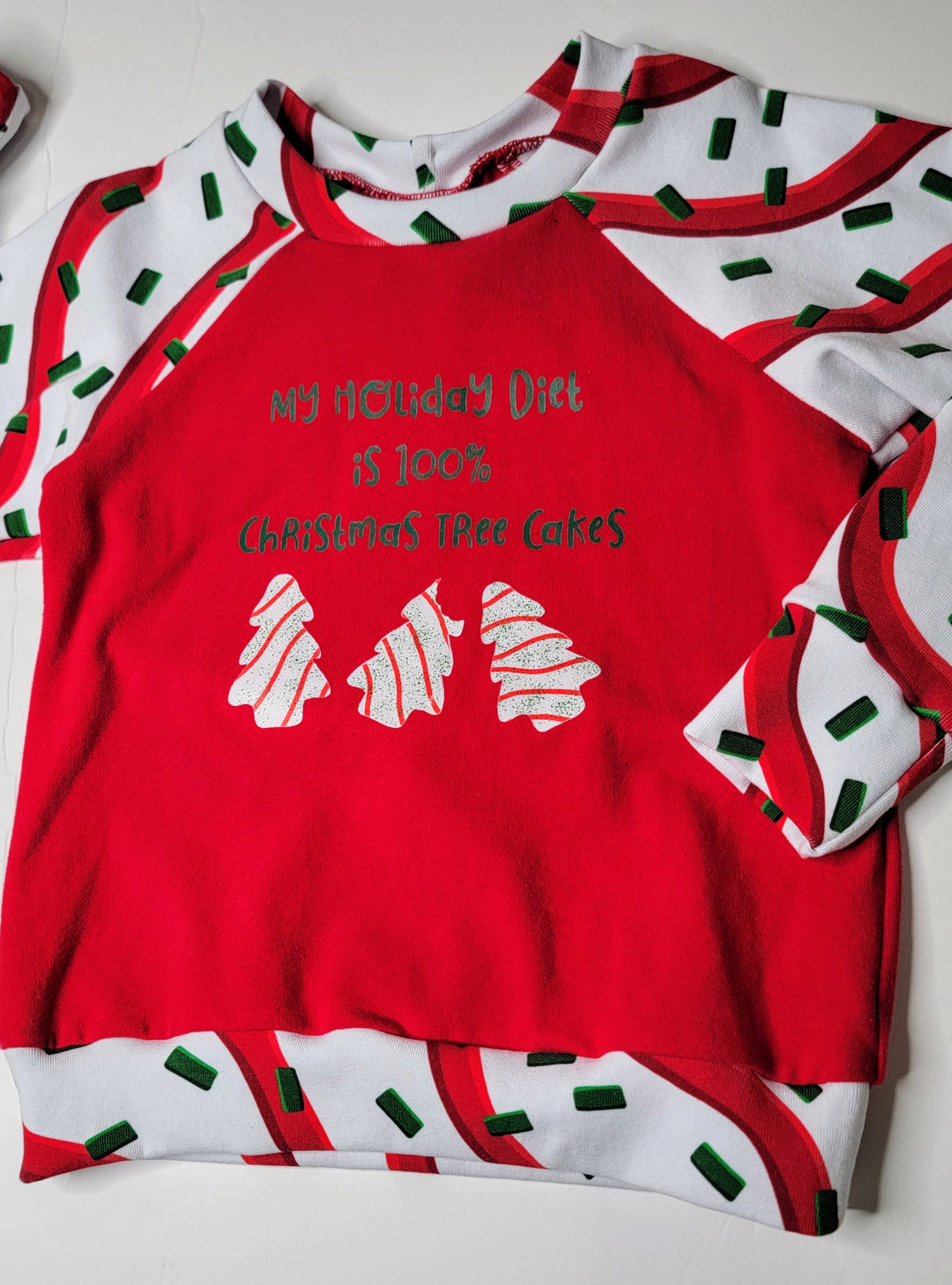 Christmas Cakes Raglan Tee