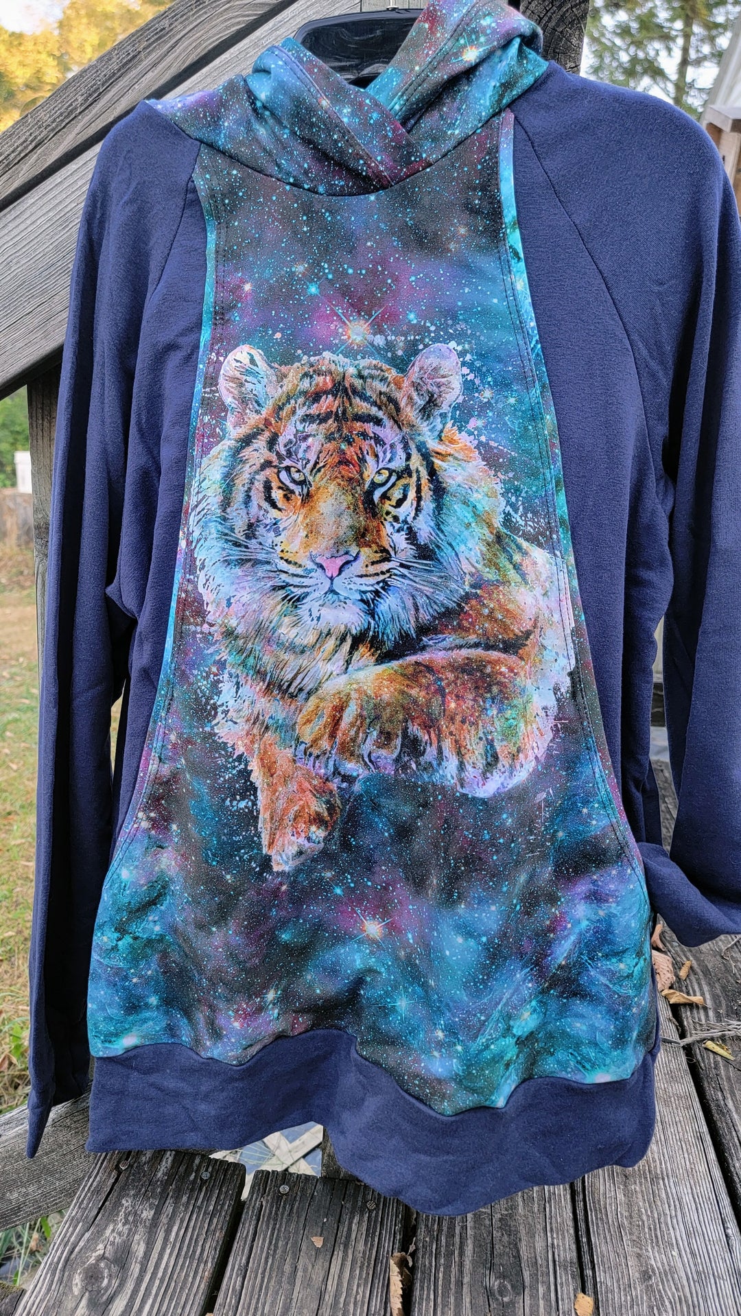 Tiger Navy Galaxy Altitude Hoodie