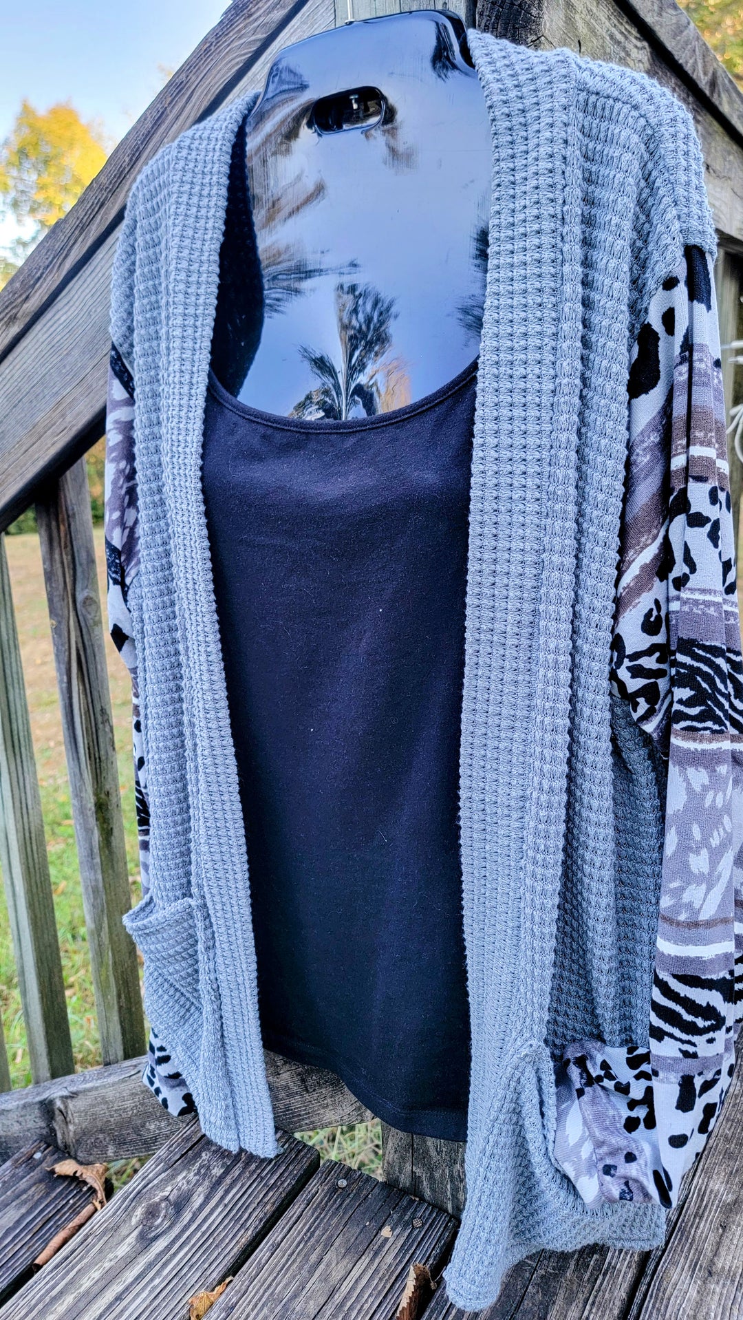 Leopard Stripes Niagara Cardigan