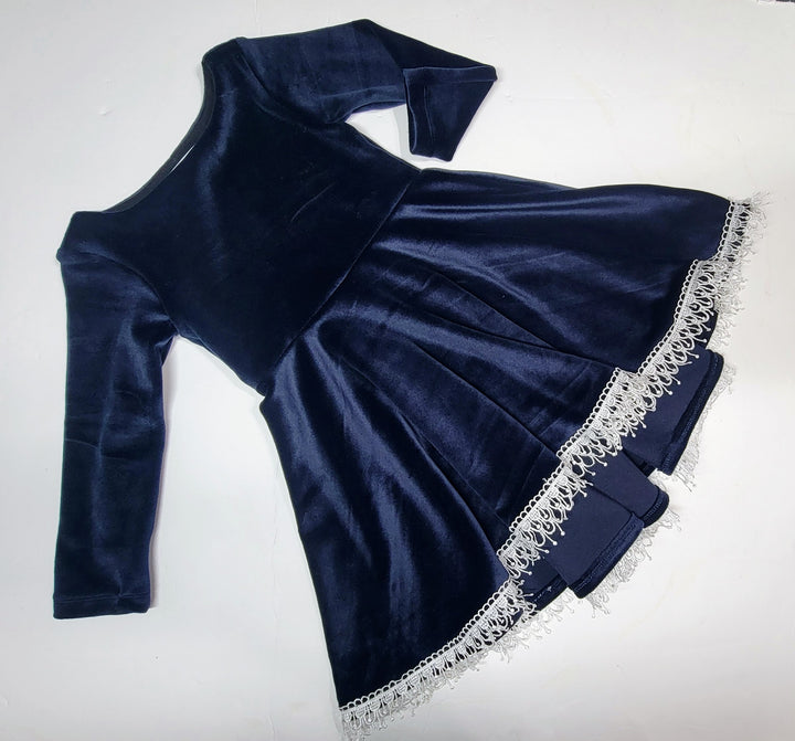 Navy Velvet Manhattan Dress