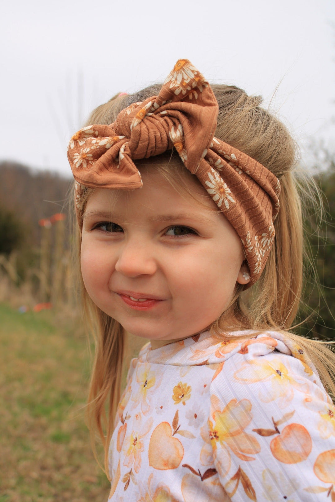 Red Hearts on Black Chunky Knot Headwrap